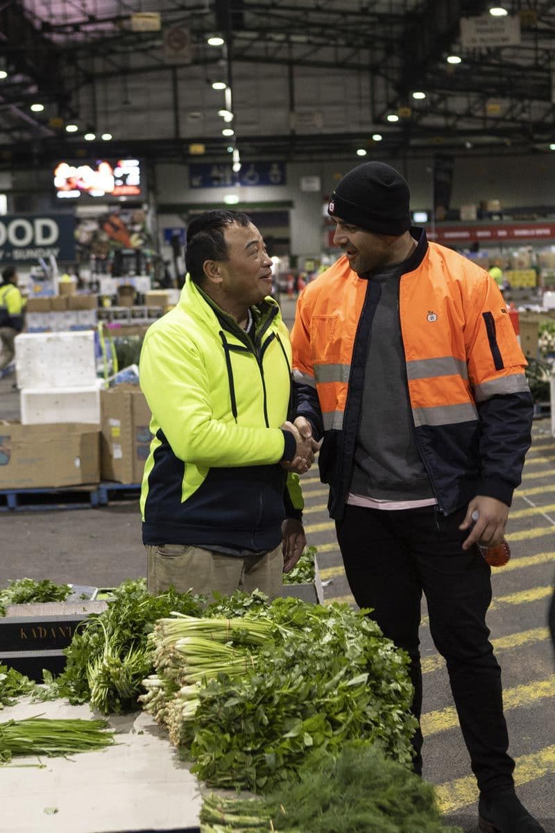 Morco staff greeting a customer